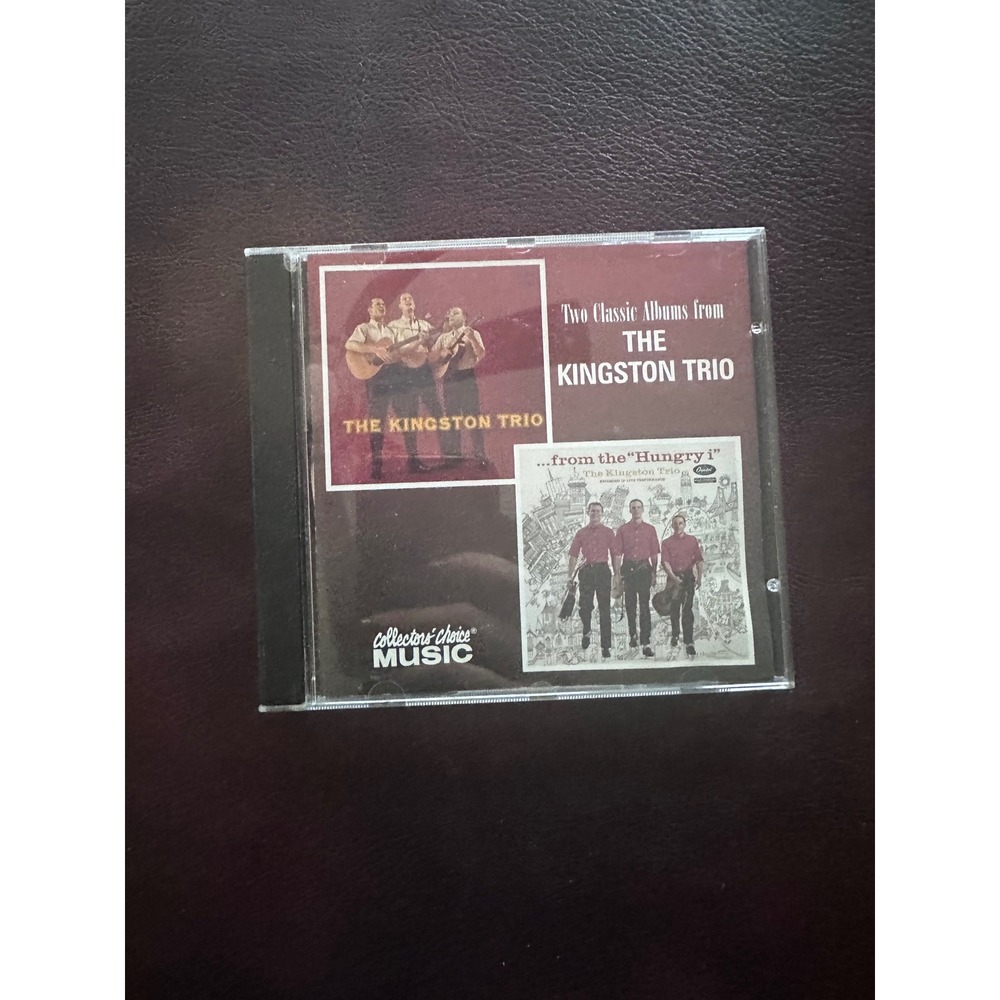 The Kingston Trio Two Classic Albums From The Hungry i CD 2001 Folk 27 Tracks